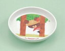 2476700 メラミン子供食器 くまのがっこう 小皿 M−8J 4523927220055