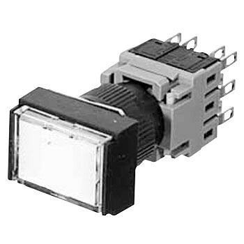 &nbsp; 富士電機 &nbsp; 059-382-1395 【商品説明】●保護構造：操作部：IP40(閉鎖形)●接点構成：1a1b●ボタン色：黄●耐電圧：充電部対アース間：AC2000V 1分間対異極充電部間：AC1500V 1分間(ランプ端子対接点端子)●定格絶縁電圧(V)：AC/DC250●動作方式：モーメンタリ●ランプ電圧(V)：DC24●絶縁抵抗(MΩ)：100以上●相対湿度：45〜85%RH(at-5〜+40℃)●使用周囲温度(℃)：盤内：-20〜+55●ランプの種類：LED●振動：共振試験：複振幅0.1mm 10〜55Hz定振動耐久試験：複振幅3mm 16.7Hz●機械的耐久性：100万回●電気的耐久性：10万回(AC220V 0.7A)●操作部形状：長角平形(18×24)●衝撃(m/s2)：誤動作：100、耐久性：500●トランス：なし●開閉頻度(回/時)：1200(使用率40%)　