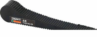 トラスコ中山（TRUSCO）［TDS14020］ドアストッパー天然ゴムタイプ全長１４２ｍｍ356-5203