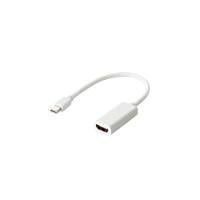 ELECOM エレコム AD-MDPHDMIWH Mini DisplayPort-HDMI変換アダプタ ADMDPHDMIWH