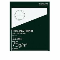 コクヨ KOKUYO セ−T79 高級ナチュラルトレーシングペーパー厚口75g A4 100枚パック入 セ−T79