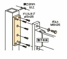 川口技研 HP-8B-S ホスクリーン HP8BS 【1袋】