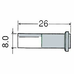 太洋電機産業 goot GP-510CU 替こて先ホットナイフ GP510用 GP510CU【キャンセル不可】