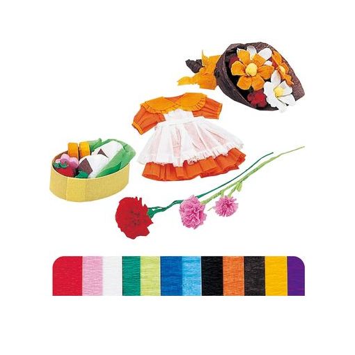 アーテック ArTec 013967 クレープ紙　250×250　6色組 4521718139678