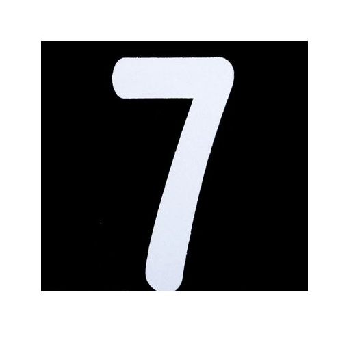 (LINEクーポン有)【即納在庫品】「直送」新富士バーナー RM-107 ロードマーキング ナンバーS　7 道路線..