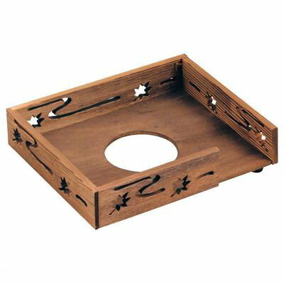 82800 焼杉卓上コンロ用木枠 21431 4988484214310