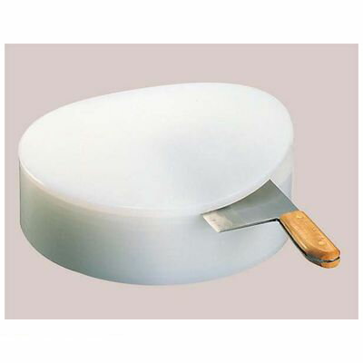 659500 積層 プラスチック 中華まな板 中 φ400×H100 4548170257023