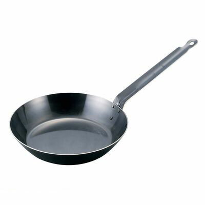 Ih Incompatible - 2002800 EBM 鉄厚板 ブルーテンパー フライパン 22cm 4548170040045