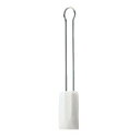 5226400 レズレー 18-10 シリコンスパチュラ 20cm ホワイト 12450 4004293124500