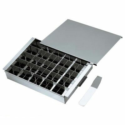 5614200 18−0 仕切付 玉子ドーフ器（蓋付）25個取 4531418000024