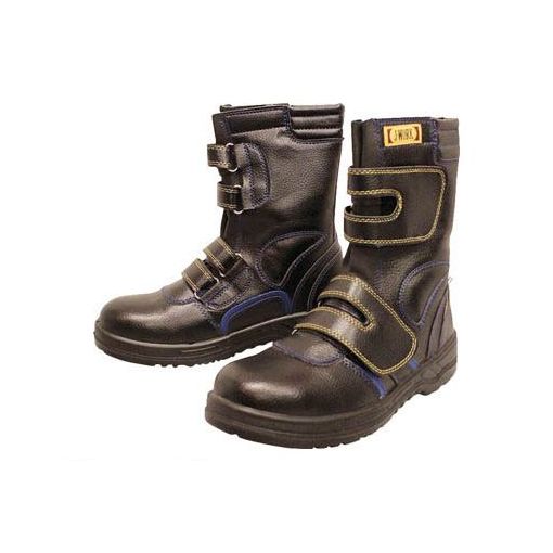 樂天商城 - 【即納在庫品】「直送」おたふく JW773255 安全シューズ静電半長靴マジックタイプ　25．5cm【キャンセル不可】