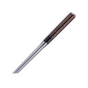 BML1101 歌舞伎調 盛箸 黒金茶 150mm 4982913887717