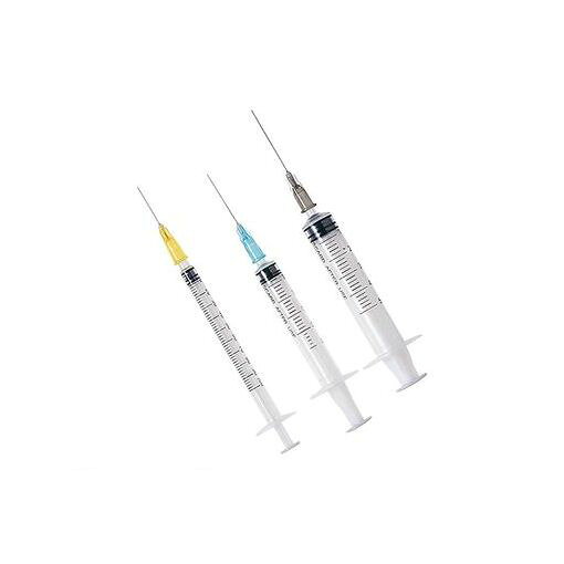 ●安全の為に刃先をフラット（平）加工してあります。 溶剤系接着剤などをインジェクター本体に入れ対象物に使用します。本体に目盛りがついていますので必要量の使用が可能です。●容量：黄・1.0ml／青・2.5ml／黒・5.0ml●針径：黄・0.5mm／青・0.6mm／黒・0.7mm●各サイズキャップ付き●黄、青、黒