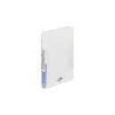 リヒトラブ LIHIT LAB. F-5005-1 AQUA DROPs リングファイル<ツイストリング> A4・S型 2穴 1乳白【1冊】 4903419151775