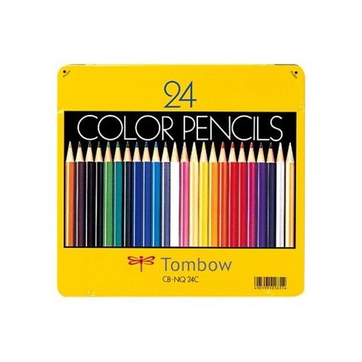 トンボ鉛筆 CB-NQ24C 色鉛筆　24色NQ【1セット】 CBNQ24C