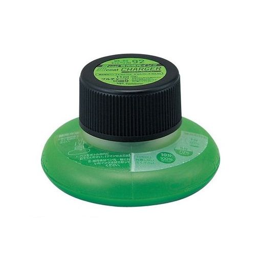 トンボ鉛筆 WA-RI 92 キミドリ 蛍光補充インクRI 92 黄緑【1個】 WARI 92 キミドリ