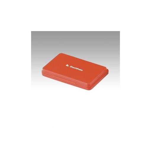 シヤチハタ HGN-3-OR シヤチハタスタンプ台　大型　朱【1個】 HGN3OR