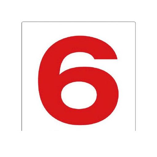 ●建屋などの通り芯上に掲示する表示板です。●内容:6●寸法(mm):300×300×2厚●摘要:4.2mmФ穴4スミ●エコユニボード　