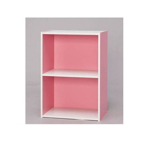 Multiple-Purpose Racks - (LINEクーポン有)アイリスオーヤマ CX2PW CBボックス CX−2 ピンクオフホワイト 収納ボックス カラーボックス 収納棚 本棚 IRISOHYAMA