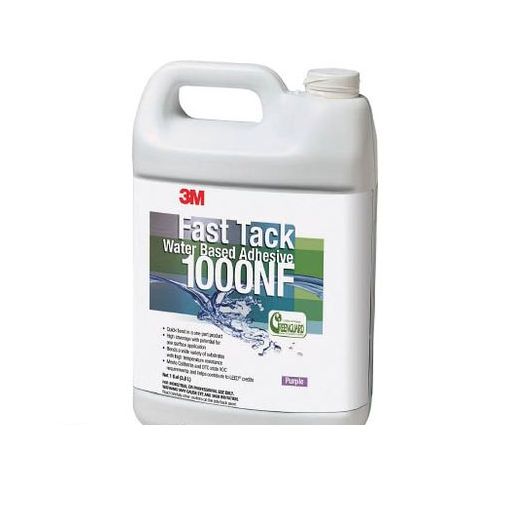 3M FT1000NFNE1GAL 速乾型水性接着剤 FT1000NF 白 3．8L 4入