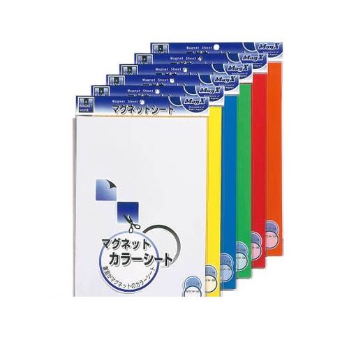 【個数：10個】マグエックス MSCW08B カラーシート大青 10入