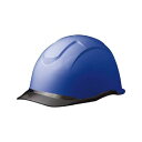 【受注生産品 納期-約1ヶ月】ミドリ安全 SC13PCLRAKPBLS PC製ヘルメット【透明バイザータイプ】