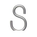 【個数:1個】ニッサチェイン SSH23 ステンレス Sフック 2.3×23mm 300個入