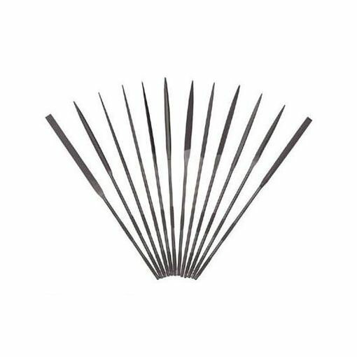 ツボサン ST01253T 精密ヤスリ 12本組 セット ＃3【＃6より荒い】