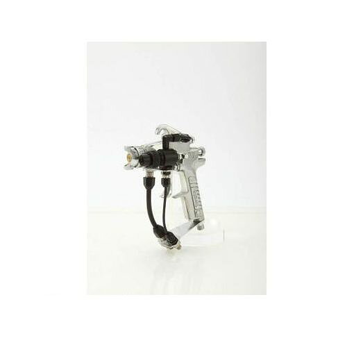 ●配合比率は主剤：硬化剤=100:5●専用タンクで効率が向上します。●コールド2液接着剤●ノズル径(mm):主剤2.2・硬化剤0.7●エアーホース・液体ホース取付部:G1/4●接液部ステンレス製●質量(g):670●主剤側本体:アルミダイカスト●硬化剤側本体:樹脂　