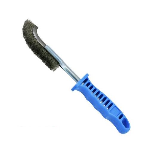 4969968298415 SUN UP グリップブラシ 先曲り ステンレス