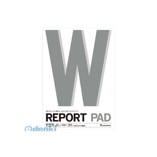 マルマン P143A A4 レポートパッド 無地【1冊】