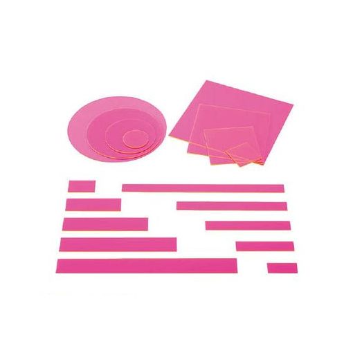 (LINEクーポン有)光 KA-152 アクリル正方形 150mm角×2mm 蛍光P 5入 KA152