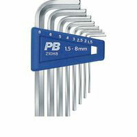 PBスイス 210H-8 六角棒レンチセット パックナシ210H8