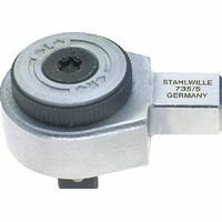 スタビレー:STAHLWILLE： STAHLWILLE 735/5 トルクレンチ差替ヘッド 3/8SQラチェット 735/5