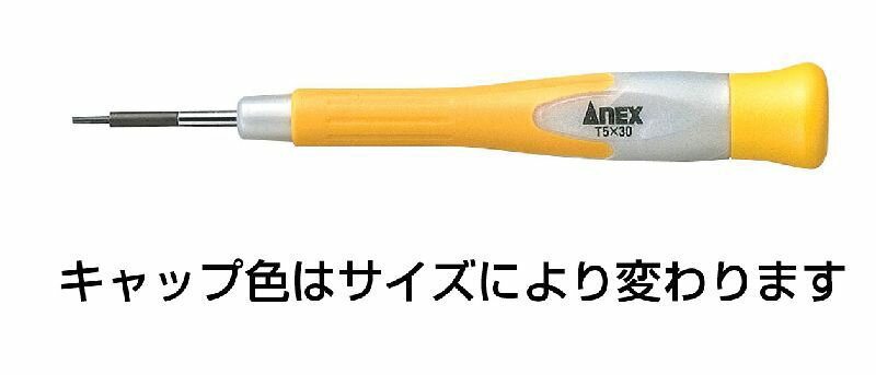 アネックス ANEX 3543 スーパーフィット精密ヘクスローブドライバー　T6×30 3543