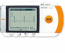 オムロンヘルスケア HCG-801 オムロン携帯型心電計　HCG-801 HCG801 【送料無料】【ポイント5倍】