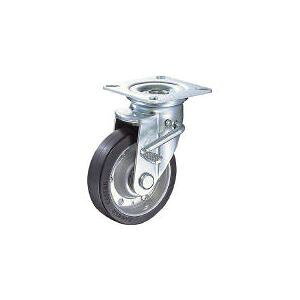 (LINEクーポン有)ハンマーキャスター 413J-RBB150 J型自在 SP付 ゴム車B入り150mm 4 309-2569【キャンセル不可】