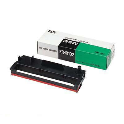 マックス MAX ER-IR102 マックス タイムレコーダー用 インクリボン【1個】 ERIR102 マックス MAX ER-IR102 マックス タイムレコーダー用 インクリボン【1個】 ERIR102