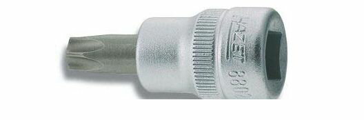 【受注生産品 納期-約2.5ヶ月】【納期-通常7日以内に発送 在庫切れ時-約2ヶ月】ハゼット HAZET 8802-T25 TORXビットソケット 8802T25(4)