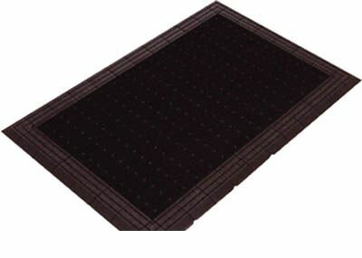 Door Mats - ミヅシマ工業 4021340 ニューエルバーマット　900X1500　ブラウン 15715BR【キャンセル不可】