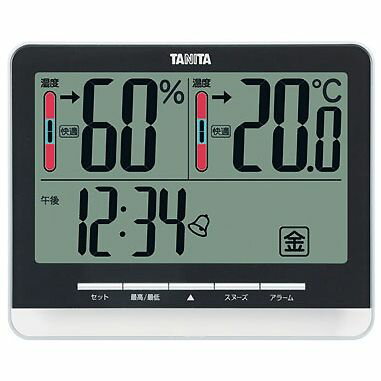 納期:約10日 タニタTANITATT-538-WHデジタル温湿度計TT538WH