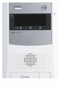 アイホン QH-3KAT 【納期：約1ヶ月半】 セキュリティドアホン セキュリティ親機 QH3KAT