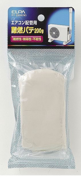 朝日電器 ELPA PT-200H-IV クーラーナンネンパテ PT200HIV