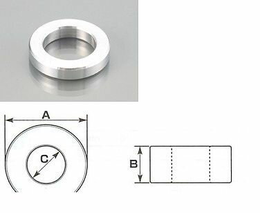 キタコ KITACO 0900-093-00058 スペーサーカラー 1PC 20 090009300058
