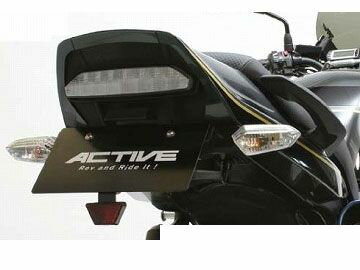 アクティブ ACTIVE 1157071 フェンダーレスKIT BLK LED ナンバー灯付 ZRX1200 DAEG 09-11