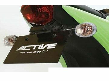 アクティブ ACTIVE 1157058 フェンダーレスKIT BLK LED ナンバー灯付 NINJA250R 08-11 【送料無料】