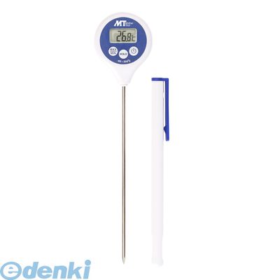 【商品説明】■HOLD機能、MAX/MIN値付き防滴型ペンサーモ■ON/OFFスイッチ付き■食品・調理・園芸などの温度測定に■測定範囲:-50℃〜200℃（センサ部のみ）■分解能:0.1℃■精度:±1℃（-10℃〜100℃）左記以外±2℃■使用環境:0〜50℃（結露無きこと）■保存環境:-10℃〜60℃　70％RH以下（結露無きこと）■電源CR2032（3V)×1（お試し電池本体内蔵）■電池寿命:連続使用で約5700時間