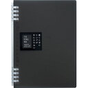 キングジム KIMG JIM 9854TTEクロ リングノ−ト テフレ−ヌ A5 黒(3)