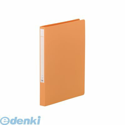 リヒトラブ LIHIT LAB. F-367-3 パンチレスファイル＜HEAVY DUTY＞ A4・S型 3橙【1冊】 4903419142360