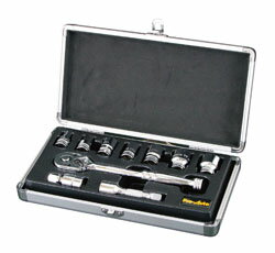 (LINEクーポン有)スエカゲツール SL-3810S 3/8DR・ソケットレンチセット　10pc SL3810S